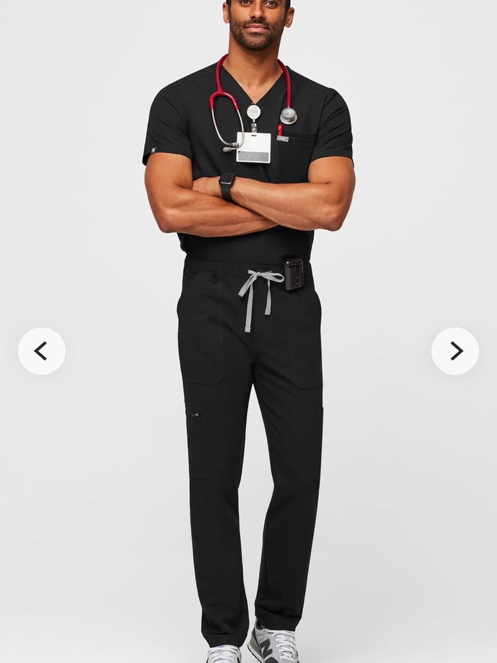 Figs Cairo Men’s Straight-Leg Scrub Pant SZ L